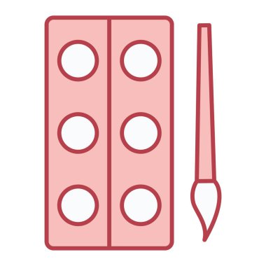 Kitabın tek izole edilmiş simgesinin vektör illüstrasyonu