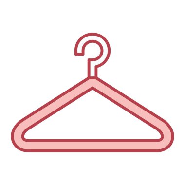 askı simgesi vektör illüstrasyonu