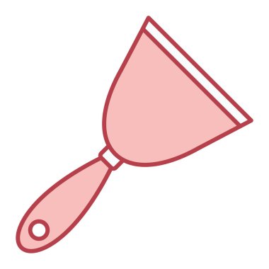 boya fırçası ikonu. vektör illüstrasyonu