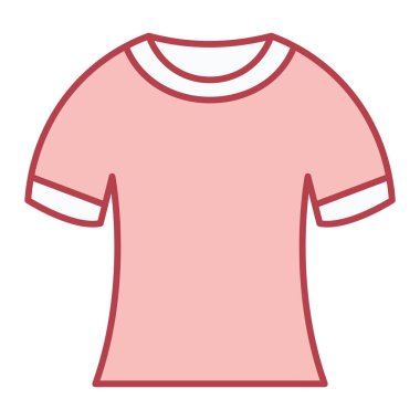 Tişört. Vektör illüstrasyonu