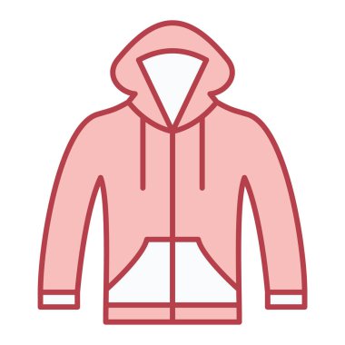 Kıyafetler. Web simgesi basit illüstrasyon