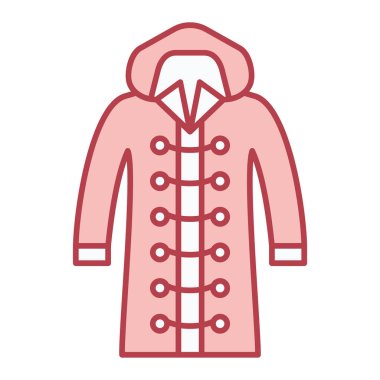 Ceket simge vektör çizim