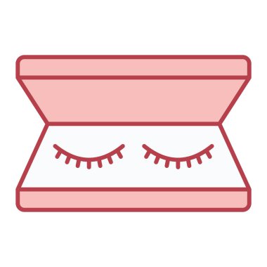 kawaii ağzı ve dil ile vektör çizimi tasarımı