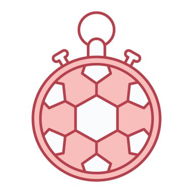 futbol topu ikonu vektör illüstrasyon tasarımı