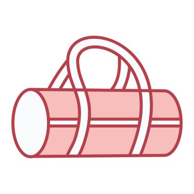 Spor malzemeleri ikonu. Web için lastik ıslık vektör simgelerinin özet çizimi