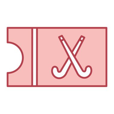 Bir spor simgesinin vektör illüstrasyonu