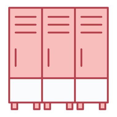 Modern mobilya simgesinin vektör illüstrasyonu