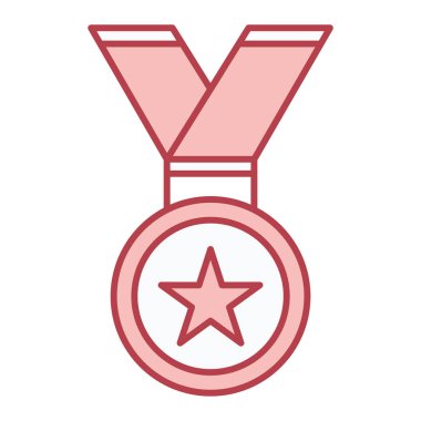 Beyaz arkaplanda özet biçimli kupa simgesi, vektör illüstrasyonu