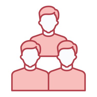 İnsanlar kolayca değişebilen kullanıcı vektör simgesiyle avatarlar