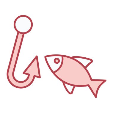 Kanca. Web simgesi basit tasarım