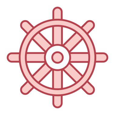 Geminin direksiyon simgesi. özet vektör illüstrasyonu.