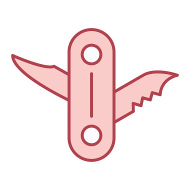 İngiliz anahtarının çizgi simgesinin vektör çizimi