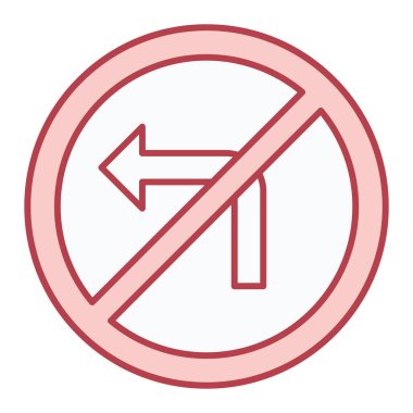 Park yeri simgesi yok. vektör illüstrasyonu