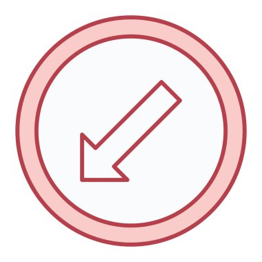 ok simgesi vektör illüstrasyonu