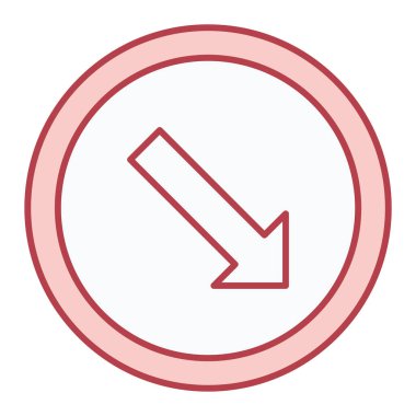 ok simgesi vektör illüstrasyonu