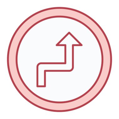 ok simgesi vektör illüstrasyonu