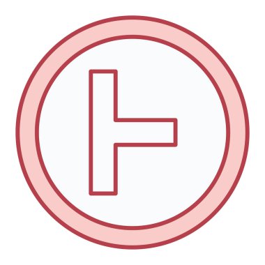 Modern b 'nin vektör illüstrasyonu simge eksikliği işareti