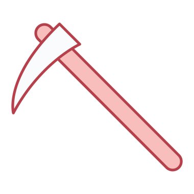 Balta simgesi vektör illüstrasyonu