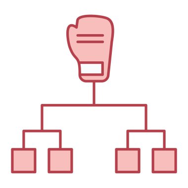 seo modern simgesinin vektör illüstrasyonu