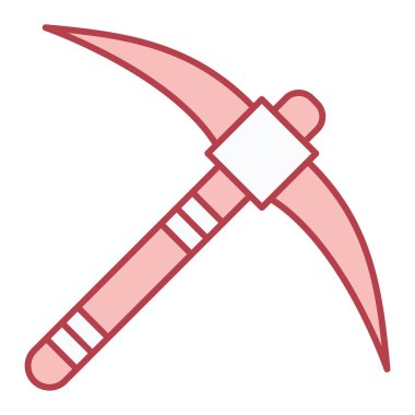 Kırmızı kılıcın el çizimi resmi