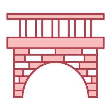 Modern mimarinin vektör çizimi ve yapı simgesi