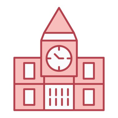 vektör ince çizgi simgesi oluşturuluyor