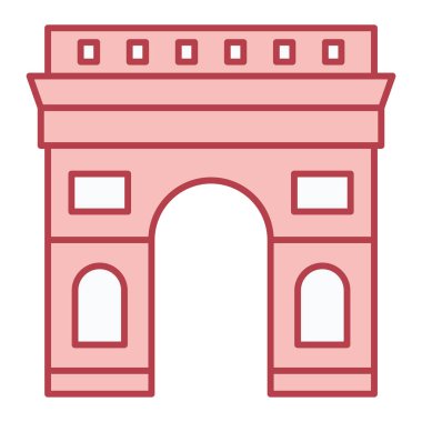 Londra, Ukrayna Mayıs 2019 'da kırmızı çemberde beyaz zemin üzerinde izole edilmiş bir sembol. İşaretli sembol. vektör