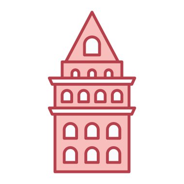 Yapı simgesinin vektör illüstrasyonu