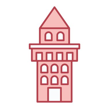 Yapı simgesinin vektör illüstrasyonu