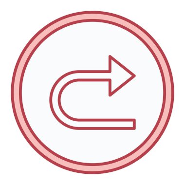 ok simgesi vektör çizim şablonu