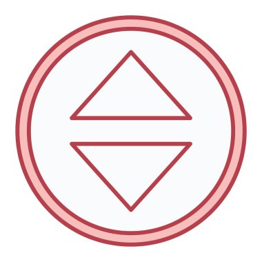 ok simgesi vektör illüstrasyonu