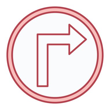 ok simgesi vektör illüstrasyonu