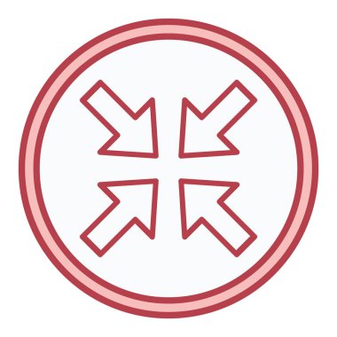 ok simgesi vektör illüstrasyonu