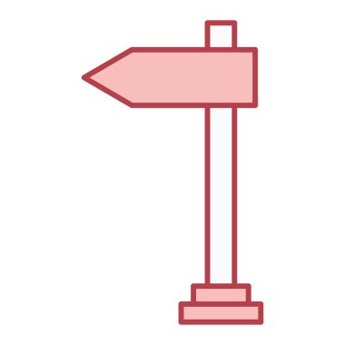 işaret posta simgesi vektör illüstrasyonu