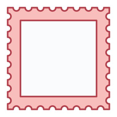 Eski bir posta pulunun çerçevesi