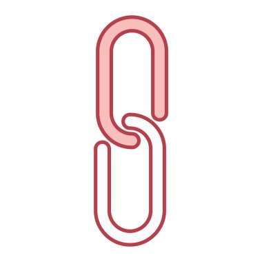 zincir bağlantı simgesi resimlemesi