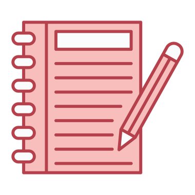 kalem simgesi vektör illüstrasyon tasarımı içeren dizüstü bilgisayar