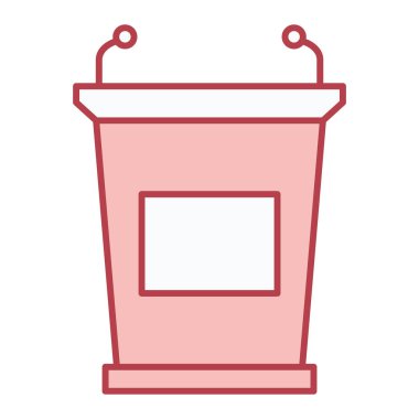 Komutanım. Web simgesi basit tasarım