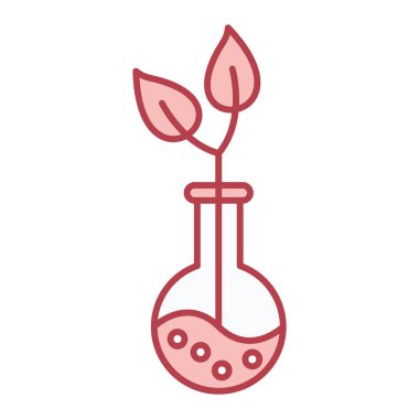 Bilim ve teknoloji çizgisi ikonu. vektör illüstrasyonu