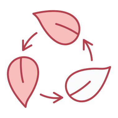 Simge vektör illüstrasyonunu bırakır