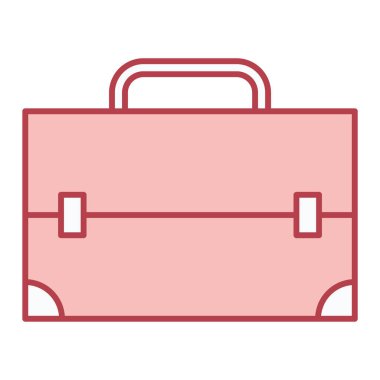 evrak çantası ikonu vektör illüstrasyonu