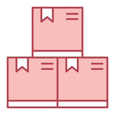 kutu vektör illüstrasyon tasarımı içeren dağıtım kutusu