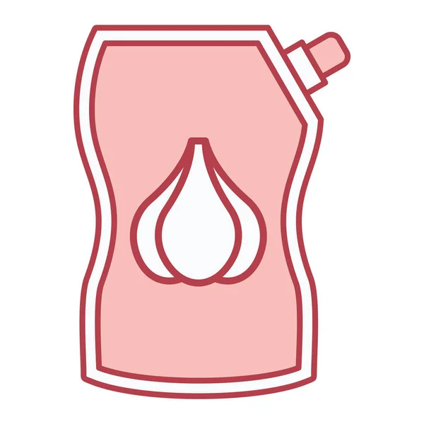 Water Drop Icon Outline Illustration Oil Barrel Vector Icons Web — Stockvektor