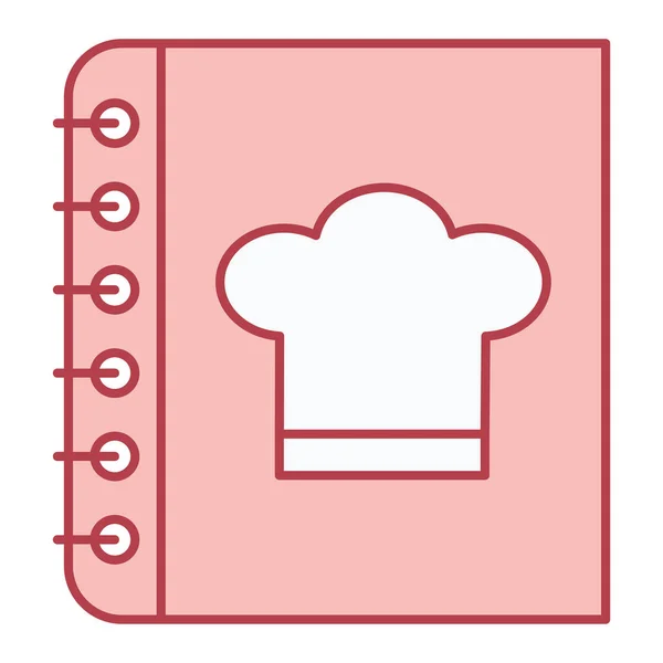 Chapeau Chef Icône Illustration Vectorielle — Image vectorielle