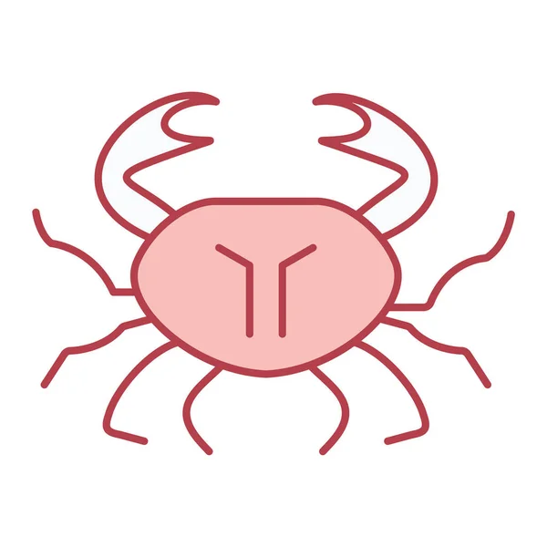 Vector Icono Error Signo Cucaracha Insectos Ilustración Símbolo Contorno Aislado — Vector de stock