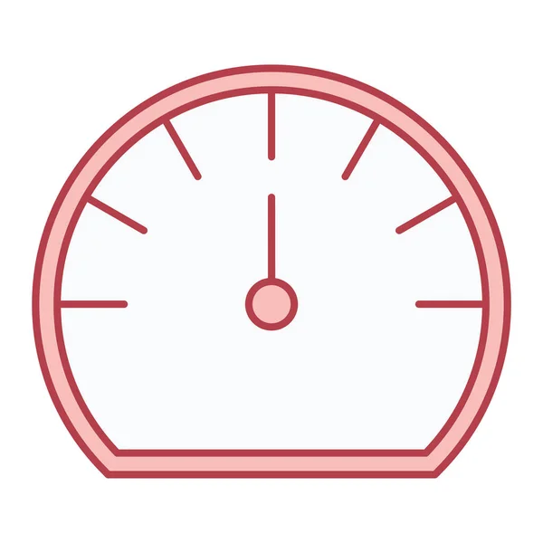 Ilustración Vectorial Solo Icono Aislado Del Reloj — Vector de stock