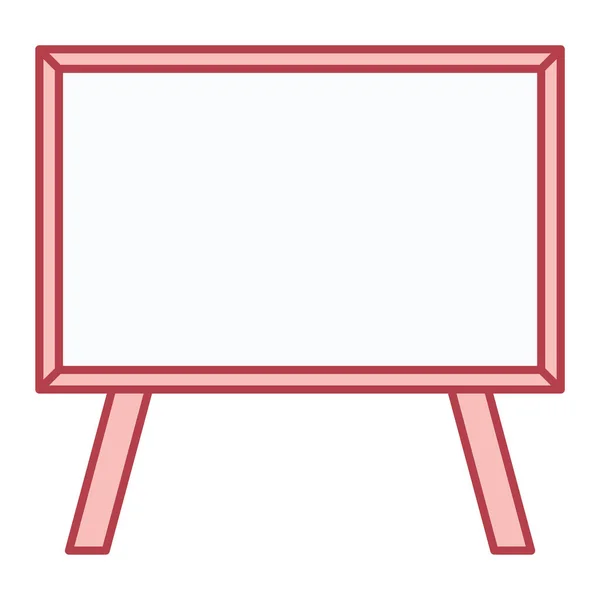 Board Blackboard Icon Vector Illustration — Stock Vector