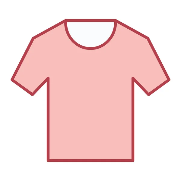 Tシャツのアイコン ベクターイラスト — ストックベクタ