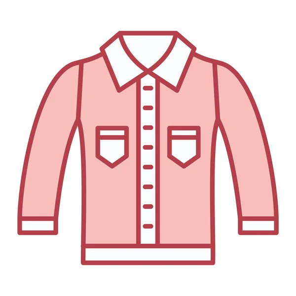 Куртка Значок Векторні Ілюстрації — стоковий вектор