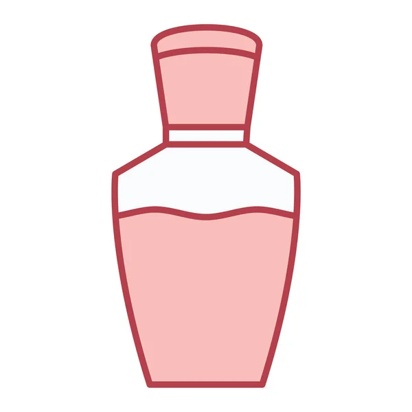 Perfume Bottle Icon Outline Illustration Cosmetic Jar Vector Icons Web — Stock Vector